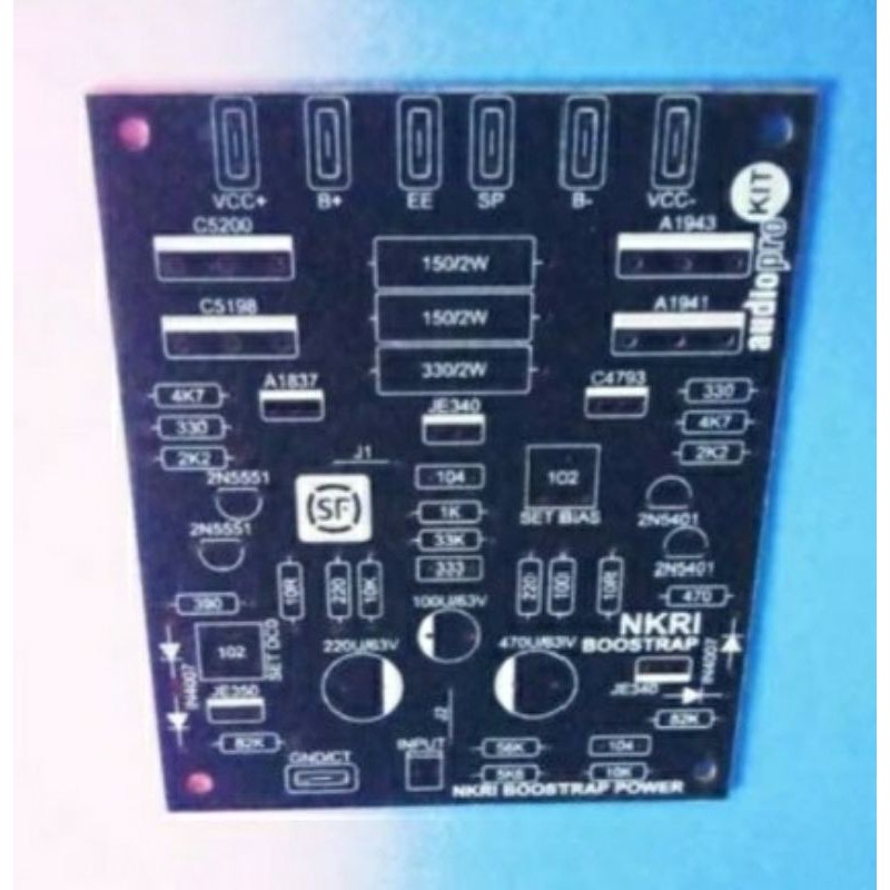 PCB Power Amplifier NKRI Boostrap
