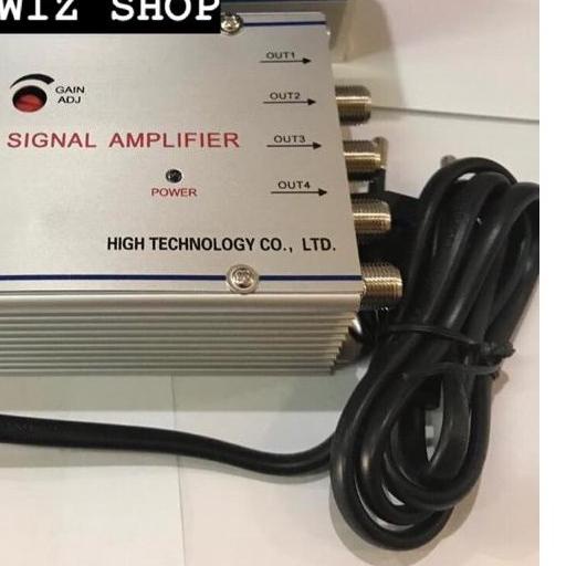 ➳ CATV Signal Amplifier Booster 4 Way 40db ➻