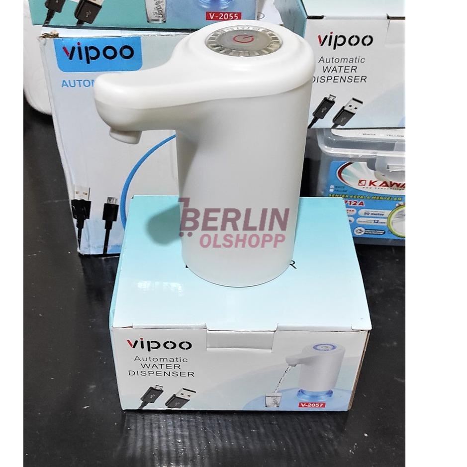 Terupdate Water Pump Electric V-2057 Pompa Air Galon Portable Cas Elektrik USB