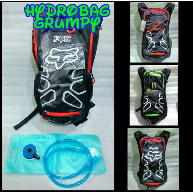 Tas Biker Hydrobag Hexa Turing Trail Cross Sepeda downhill bladder 2L Ktm Monster Alpine