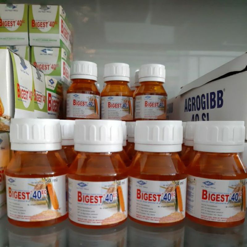 Bigest 40EC 50ml Zat Pengatur Tumbuh (ZPT + GA) Pupuk Pertumbuhan dan Pemecah Sel Tanaman