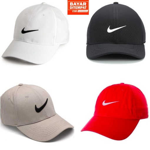 Topi Nike / Topi Baseball Bordir Nike Unisex Kualitas Distro Premium Termurah !!