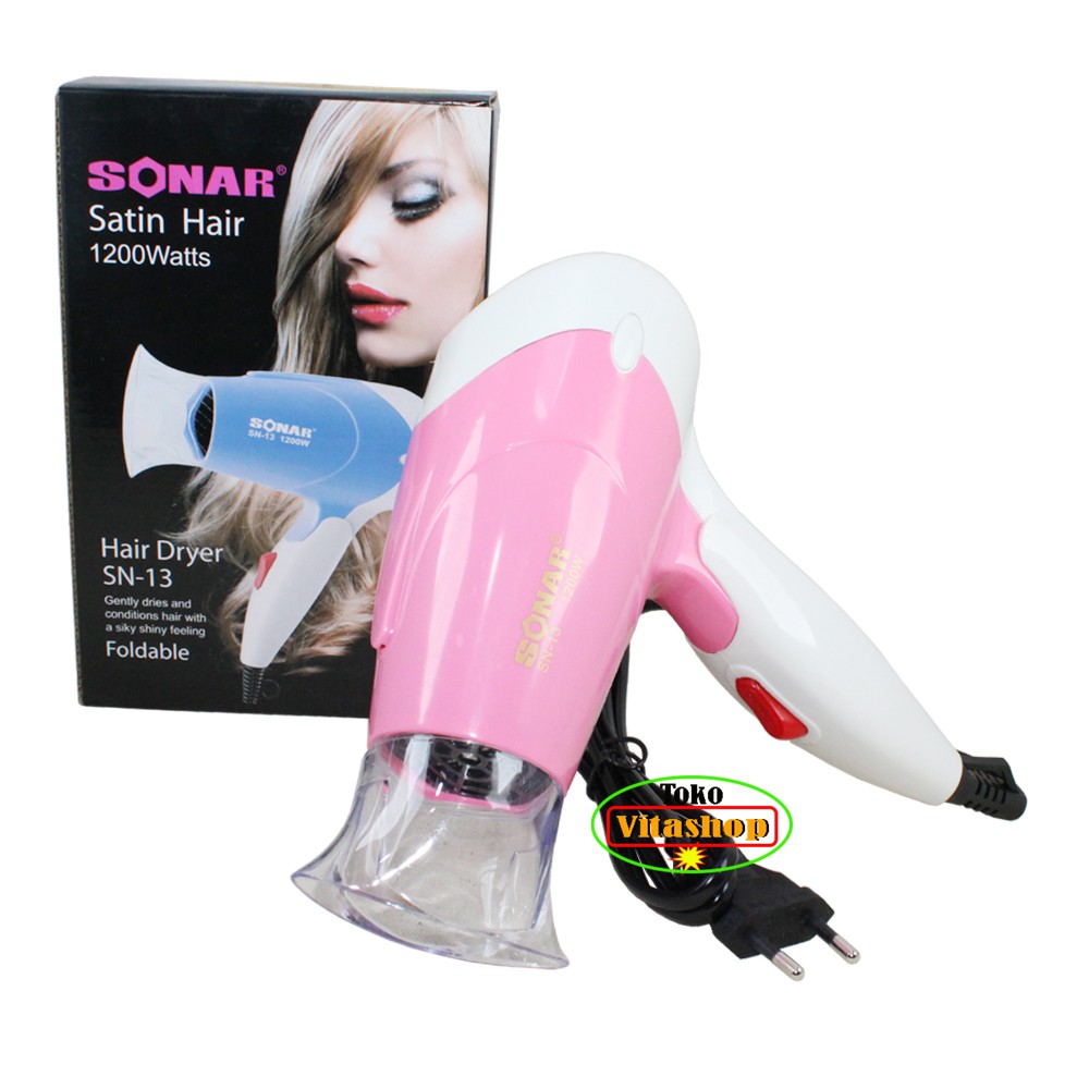 Hair Dryer SONAR SN-13 Alat Pengering Rambut Portable / Hairdryer