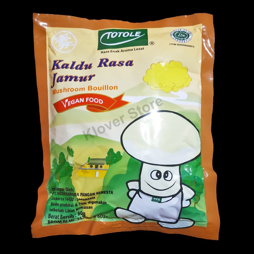 Kaldu Jamur Totole 80gr Penyedap Rasa Makanan Vegetarian Vegan Bumbu Msg 80 Gram Shopee Indonesia