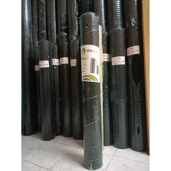 Kawat Ram PVC / Kawat Anti Karat / Kawat Ram / Kawat Kandang / Kawat Ijo / Kawat 1/4 Inchi