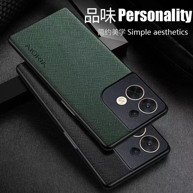 OPPO RENO 8 5G 8Z 8 PRO 5G 4G / RENO 7 5G 4G RENO7 Z 7Z 5G RENO 6 / RENO 6 PRO 5G / RENO 5F SOFT CASE CANVAS CROSS PATTERN