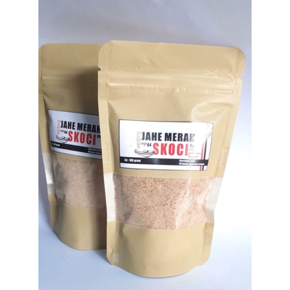 

cap skoci 100 gram premium 100% JAHE MERAH