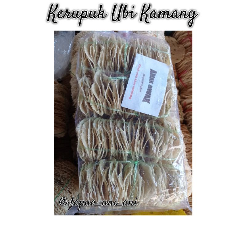 

KERUPUK UBI KAMANG