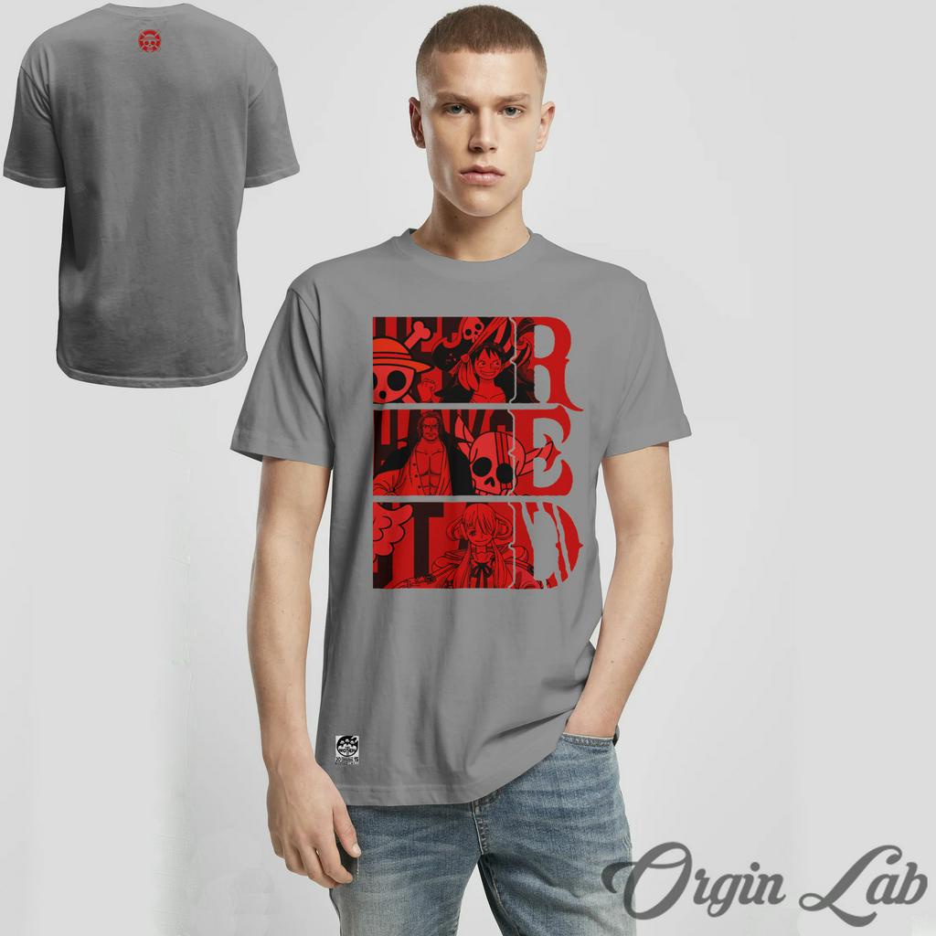 kaos anime one piece movie RED standar distro