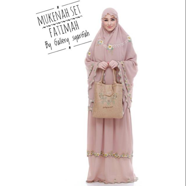 Mukena Fatimah/ fatimah mukena set