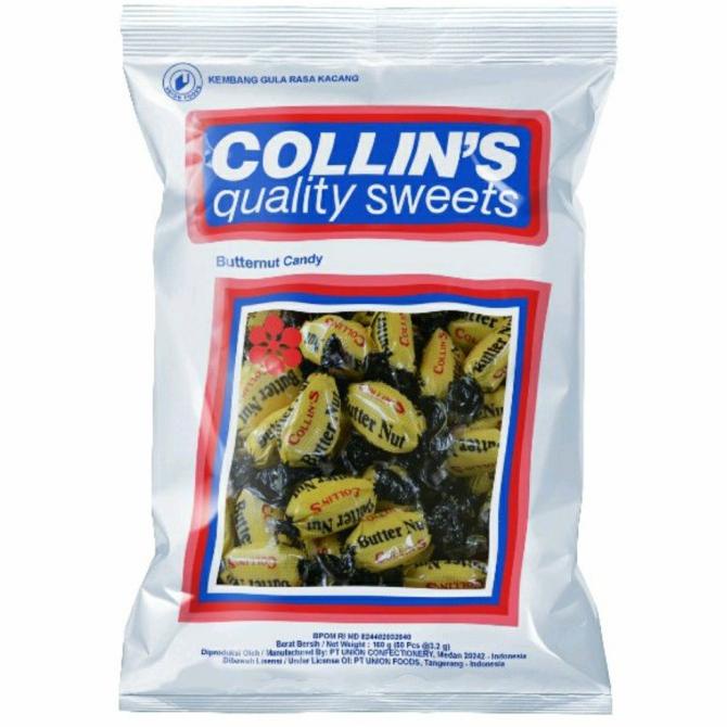 

Permen Collins Butter Nut Candy Kembang Gula Rasa Kacang Jadul