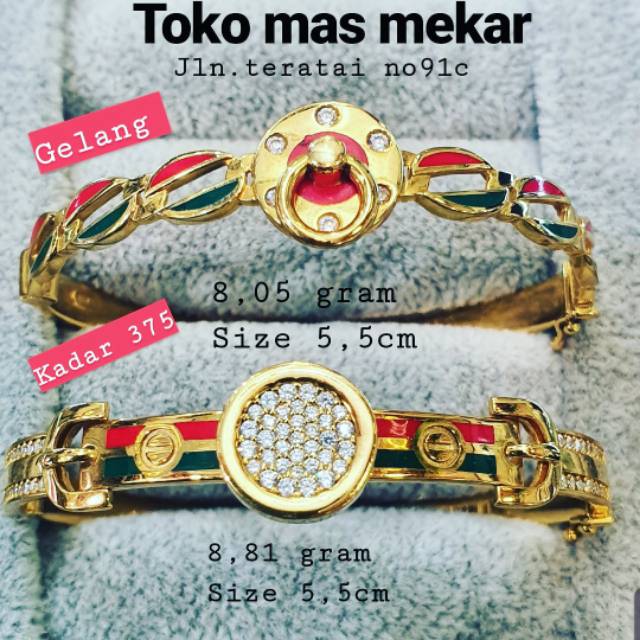 47 Model Gelang  Emas Gucci  Terbaru  Background Emas Aceh