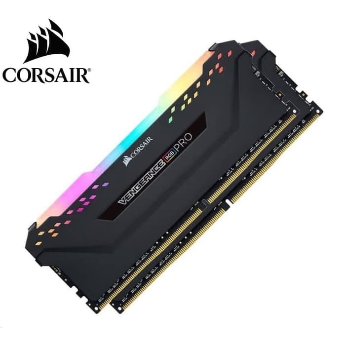 CORSAIR VENGEANCE RGB PRO DDR4 64GB (2X32G) 3600Mhz CMW64GX4M2D3600C18