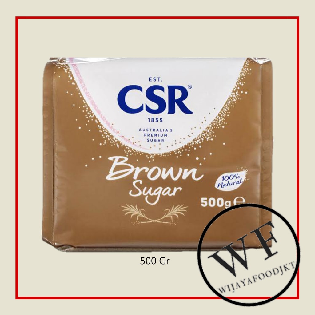 

CSR Brown Sugar 500g | Gula Merah Premium | Gula Merah Tebu Premium