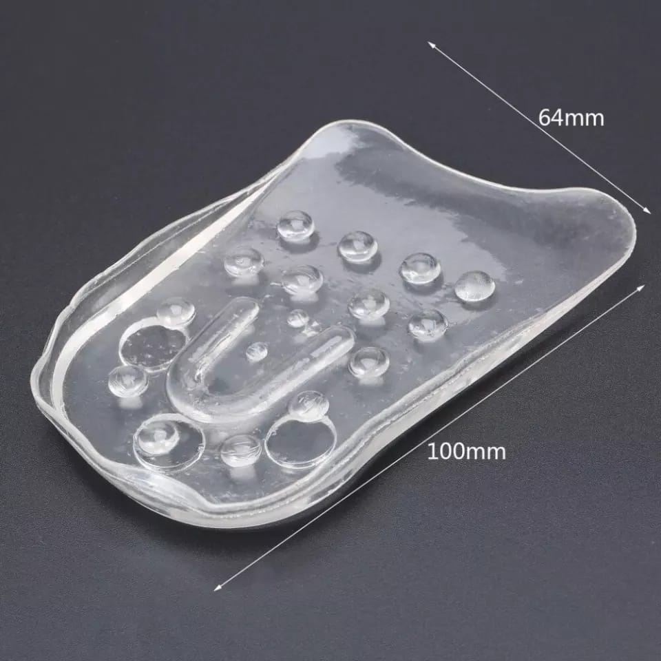SEPASANG INSOLE SEPATU PENINGGI BADAN INSTANT 5 LAYER BAHAN GEL SILICON ALAS SEPATU WANITA INSOLE SEPATU WANITA BANTALAN KAKI BLK5LA
