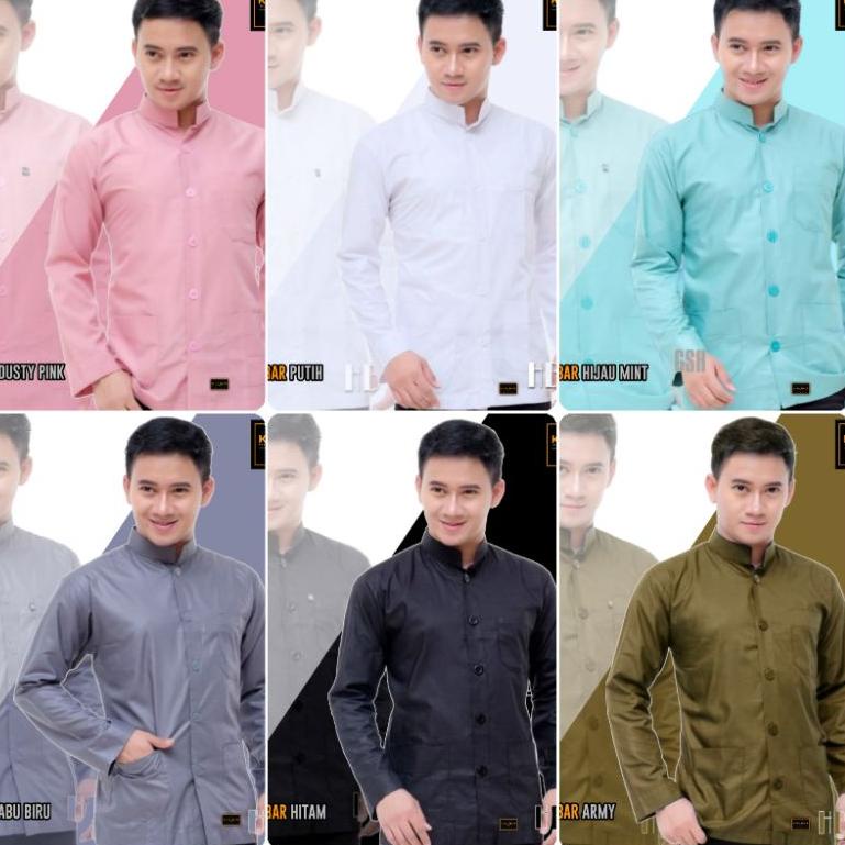LLG.26Au22ᴸ ◦ XXL & XXXL BAJU KOKO HAIBAH POLOS KHAIBAR MODEL BAJU KOKO AMMU BAJU KOKO POLOS AN-NUR 