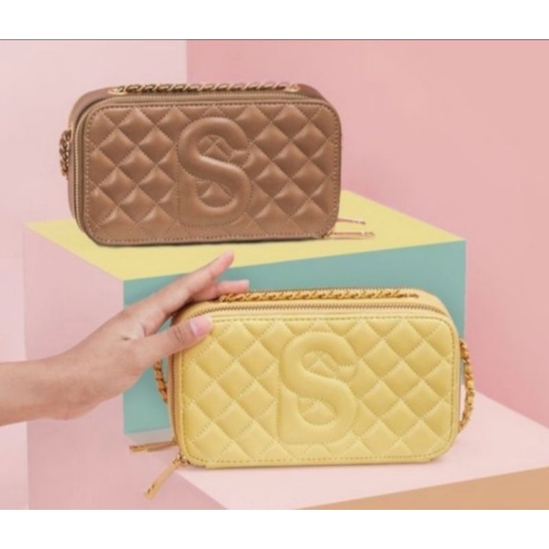 YURA BAG BUTTONSCARVES MOCCA (BUNDLING ONLY BACA DESKRIPSI PLIS)