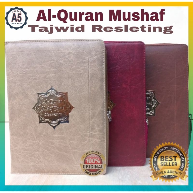 AlQuran Mushaf Tajwid A5 Resleting Diponegoro