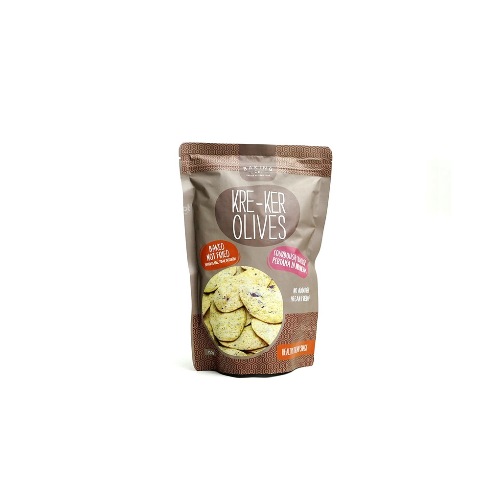 

BAKING CO - KREKER OLIVES 150GR