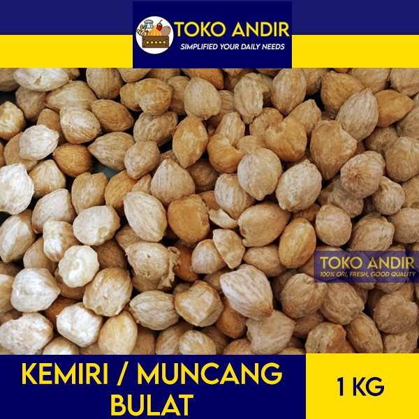 

Kemiri / Muncang Bulat Kualitas Super 1KG