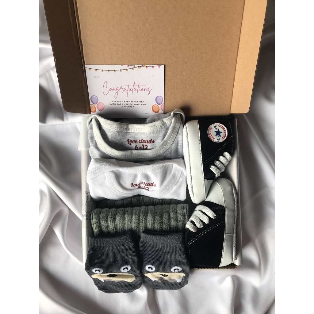 Baby Hampers Set  - Baby Hampers Premium Kado New Born Kado Bayi Paket Hampers Bayi GORGIEBABY-Luxe Hampers Abu