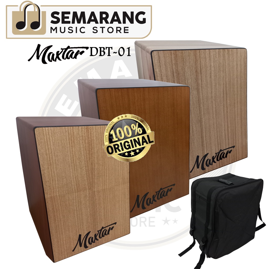 ORIGINAL!!! Cajon Maxtar DBT-01 Kahon Trapesium Drum Box Original