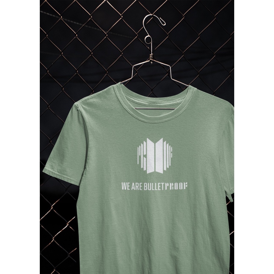 Pretty savage- Kaos Oversize Bangtan We are Bulletproof Logo