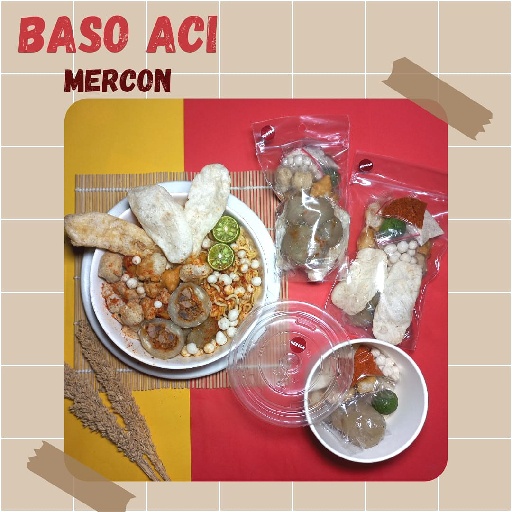 

Baso Aci Mercon (Homemade, produksi setiap hari & tanpa pengawet)