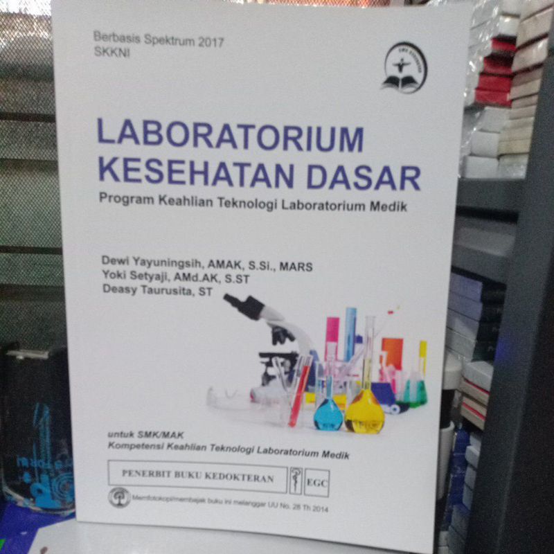 laboratorium kesehatan dasar untuk SMK/MAK BUKU ORIGINAL