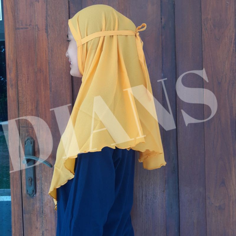 Bergo diamond 1 layer | Hijab Instan | Bergo Diamond