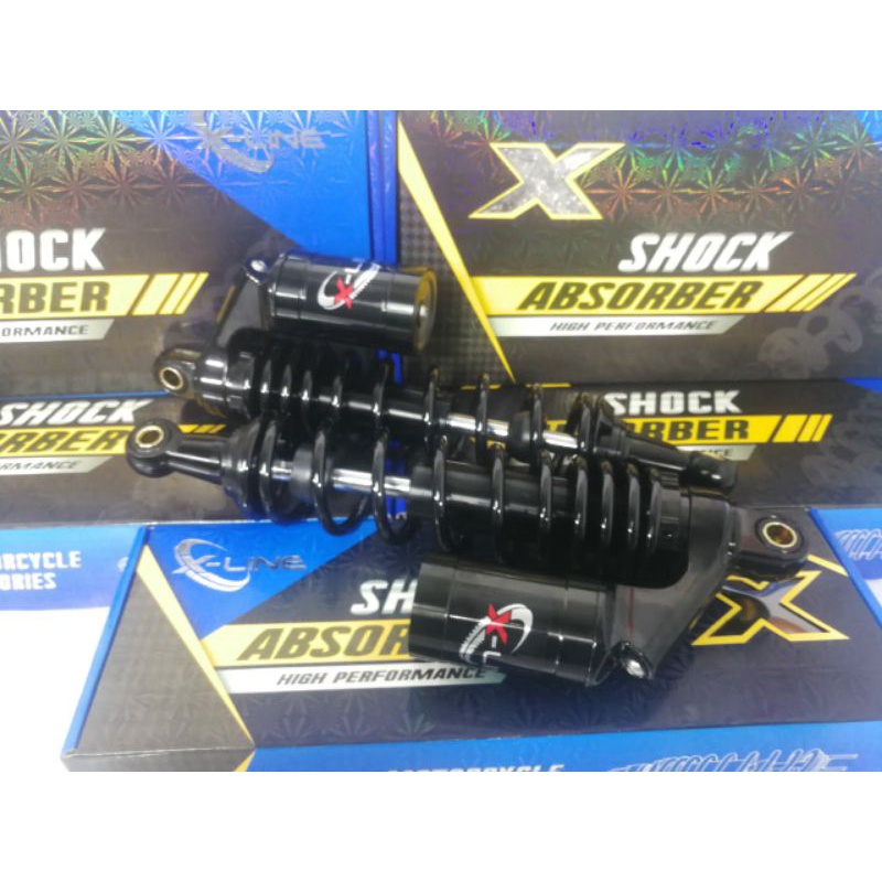 shock tabung belakang x-line