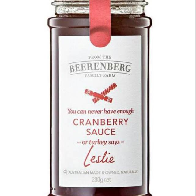

BEERENBERG CRANBERRY SAUCE 280 GR
