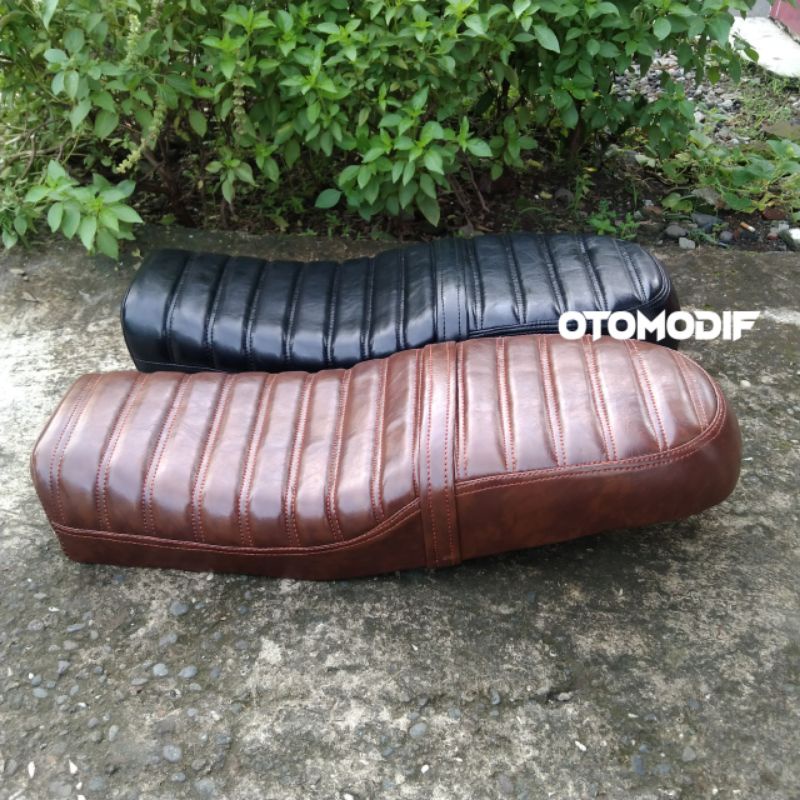 Jok Custom Model Yamaha XSR Untuk Semua Motor Custom CB GL Megapro Tiger Byson Thunder Scorpio Verza