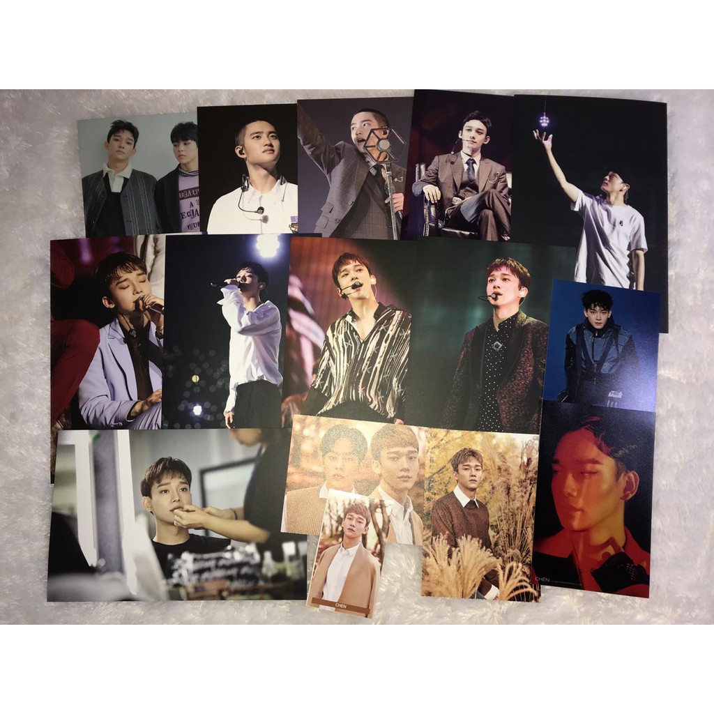 [Ready Stock] D.O & CHEN Official Postcard (1 set)