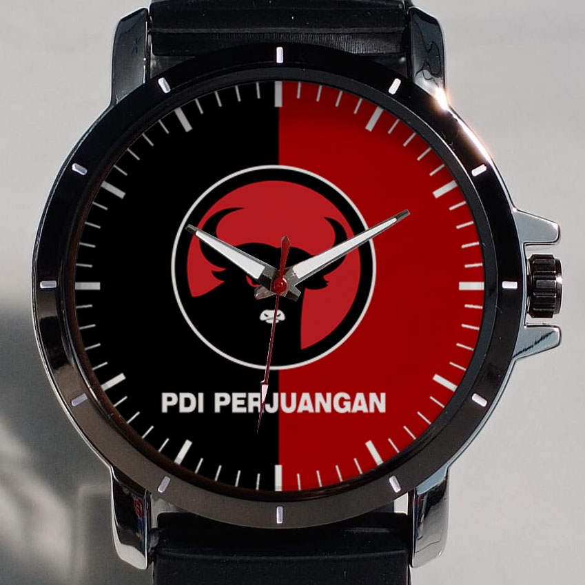 Jam Tangan Pria Pdip Pdi Perjuangan Custom