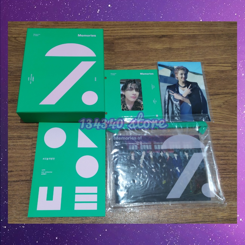 BTS MEMORIES 2020 BLURAY WITH TAEHYUNG PC