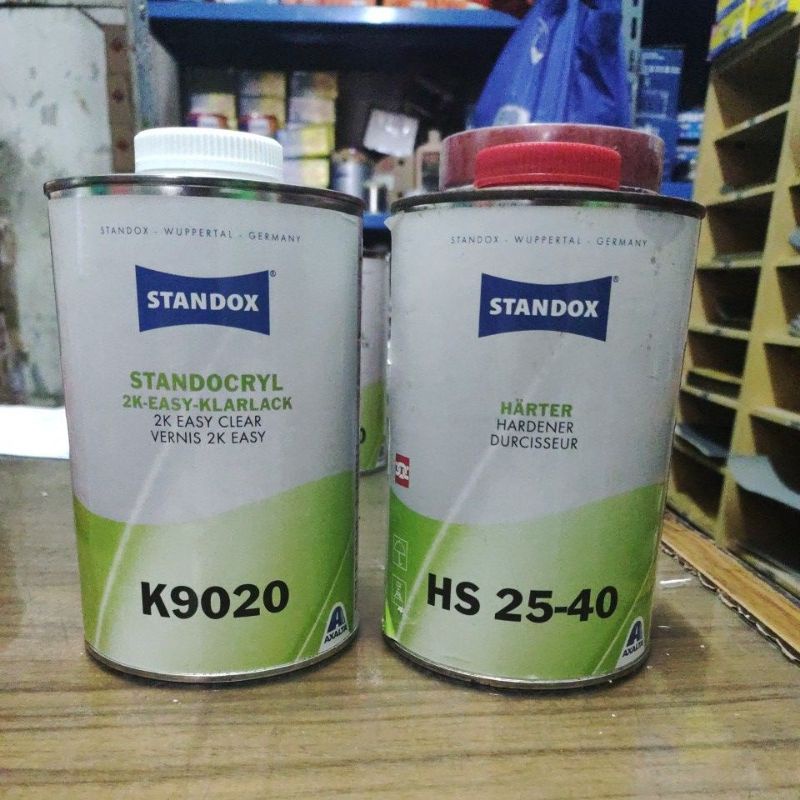 CLEAR 2K EASY STANDOX VERNIS K9020 1.L HARDENER HS 25-40 0.3L 3:1