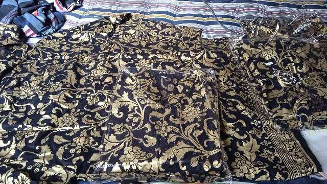 Batik Keluarga - Sania Ruffle Batik Couple Ori Ndoro Jowi Dnt Garansi Termurah Shopee - Bakung