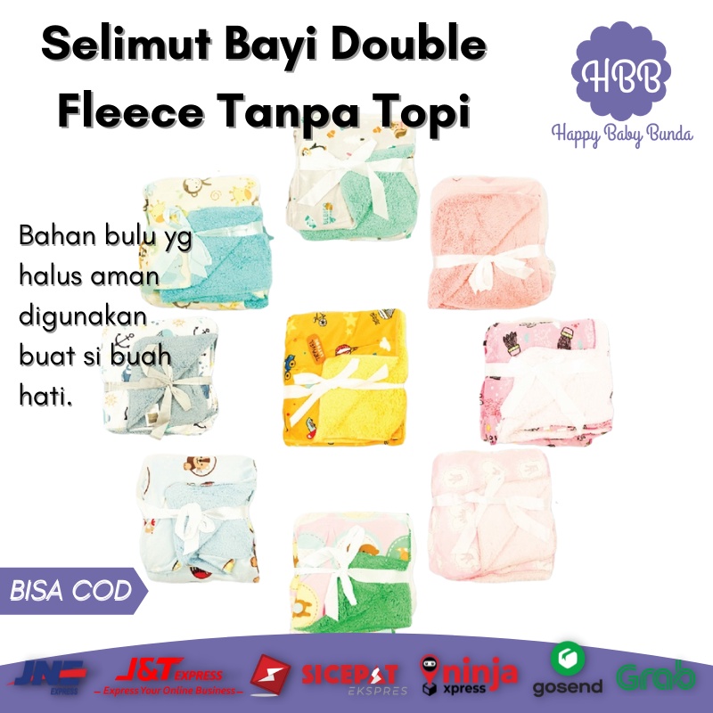 Selimut Bayi Karakter Selimut Bayi Double Fleece Selimut Bayi Karakter Lembut Selimut Bayi Tanpa Top