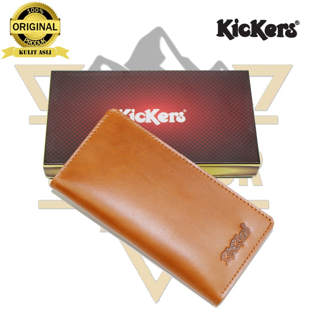 dompet kulit pria terbaik kickers original 100% kulit sapi