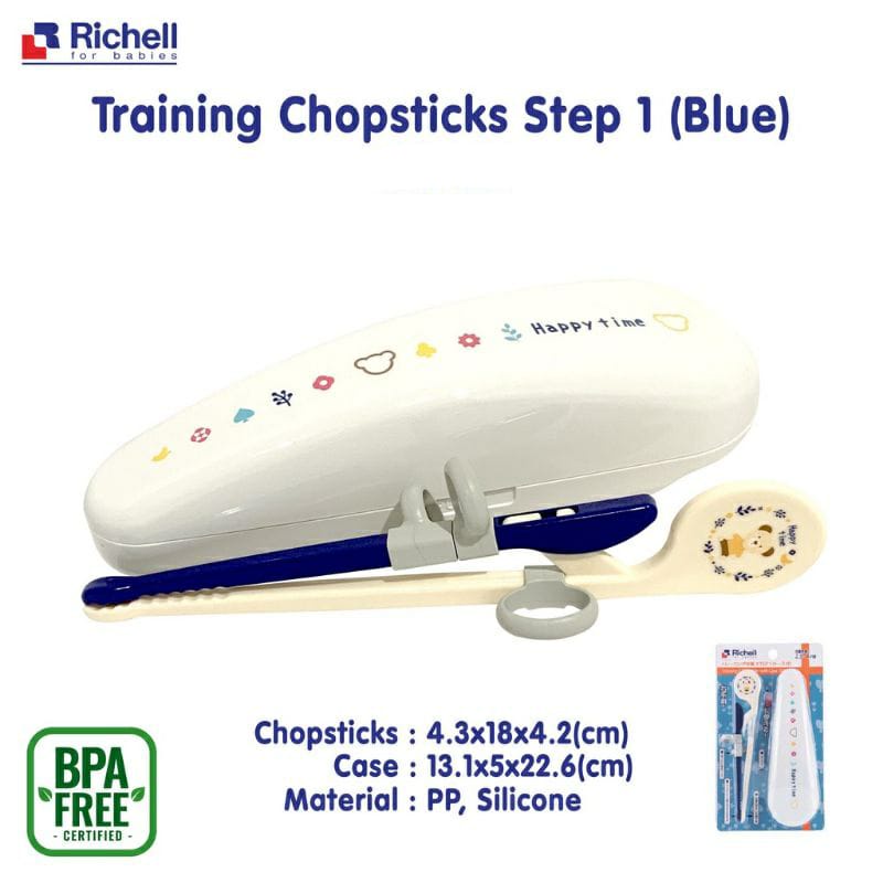 Richell Training Chopsticks With Case ( R20330/31)