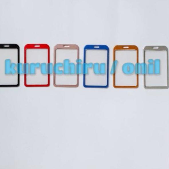 

wpyp Aluminium ID Card Holder / Tempat kartu aluminium tanpa tali ojnl20