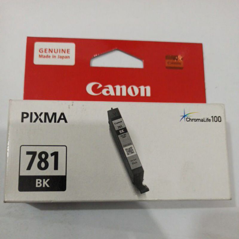 Varian tinta canon 781 black & 781 calour original