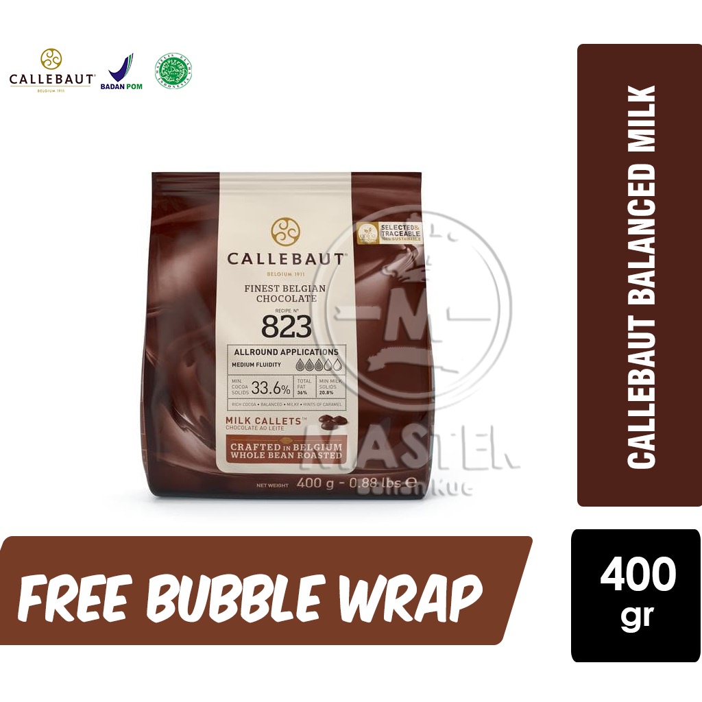 

Callebaut 823 + Ice Gel [400 gr] KHUSUS GOSEND & JNE YES