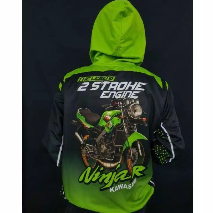 JAKET RACING / JAKET NINJA 2 TAK STROKE / NINJA R RR 150 250 / KAWASAKI NINJA RACING ONE / ninja ss 