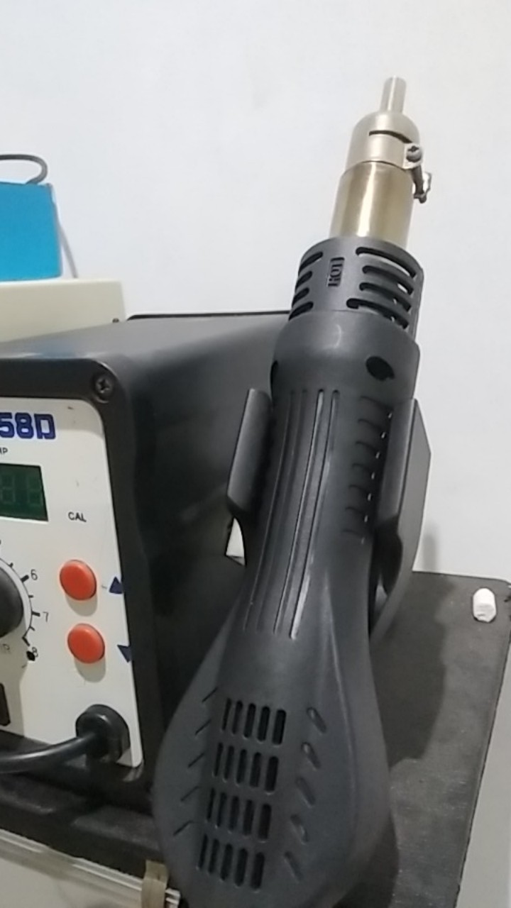 Gagang Blower 858 8 Kabel Ori - Gagang Blower Uap 8 Cabel Cable Fullset Sudah Termasuk Kipas Ori