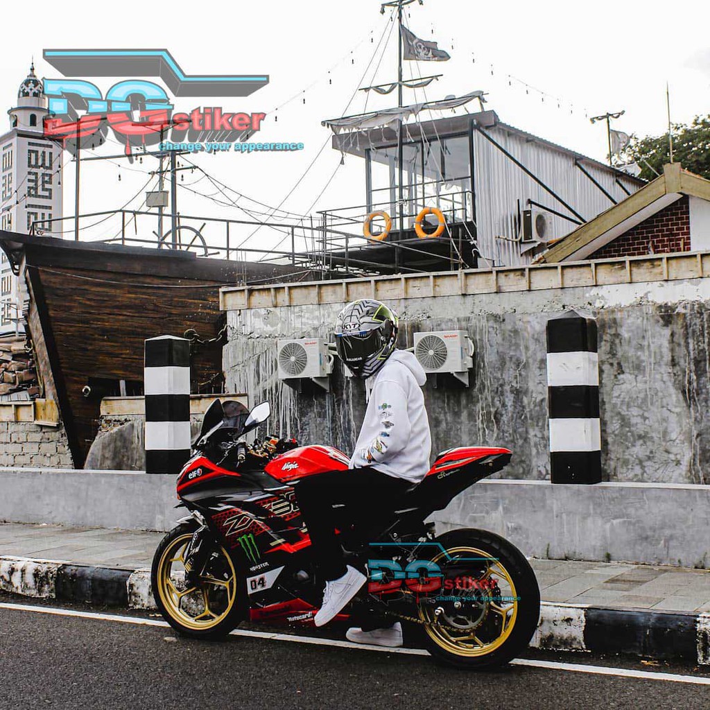 Striping Ninja 250 FI WSBK 2021 DG Stiker