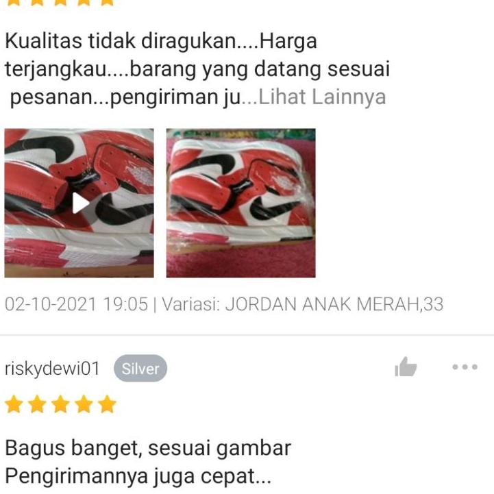 Banyak Dipakai.. Sepatu Nike Air Jordan Anak Size 33 34 35 36 37 38 39 40 41