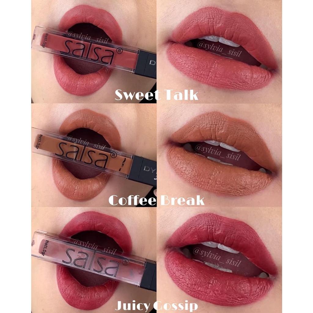 ^ KYRA ^ Salsa Dynamite Lipcream Matte Lip cream