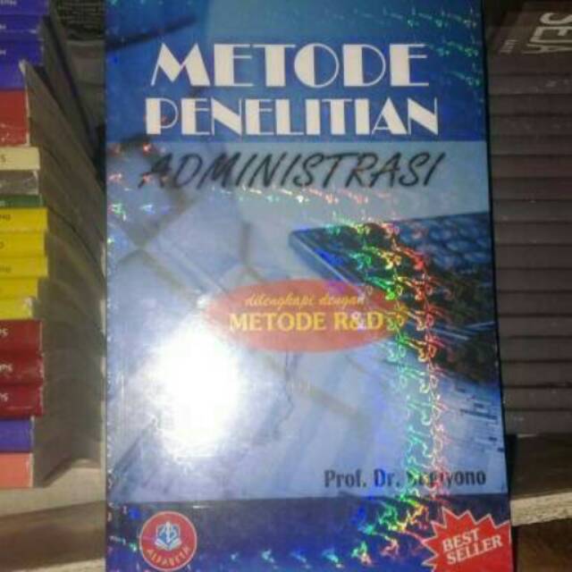 Buku Metode Penelitian Administrasi By Sugiyono Shopee Indonesia